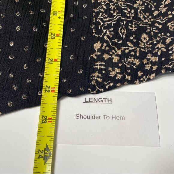 NWT Vintage Dead Stock Koret Embroidered Boho Button Front Blouse Women's Size S - Picture 13 of 16